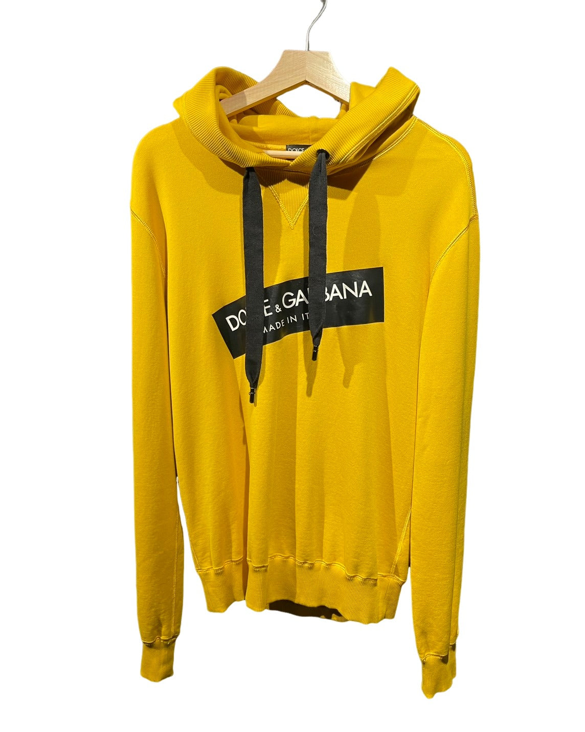 ドルチェ&ガッバーナ ロゴ パーカー イエロー