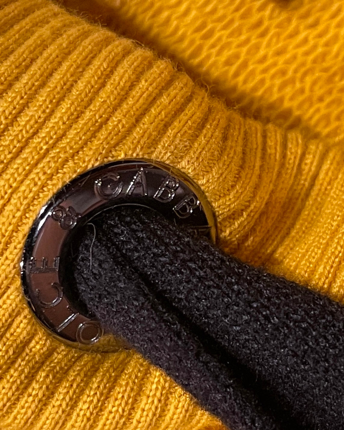 ドルチェ&ガッバーナ ロゴ パーカー イエロー