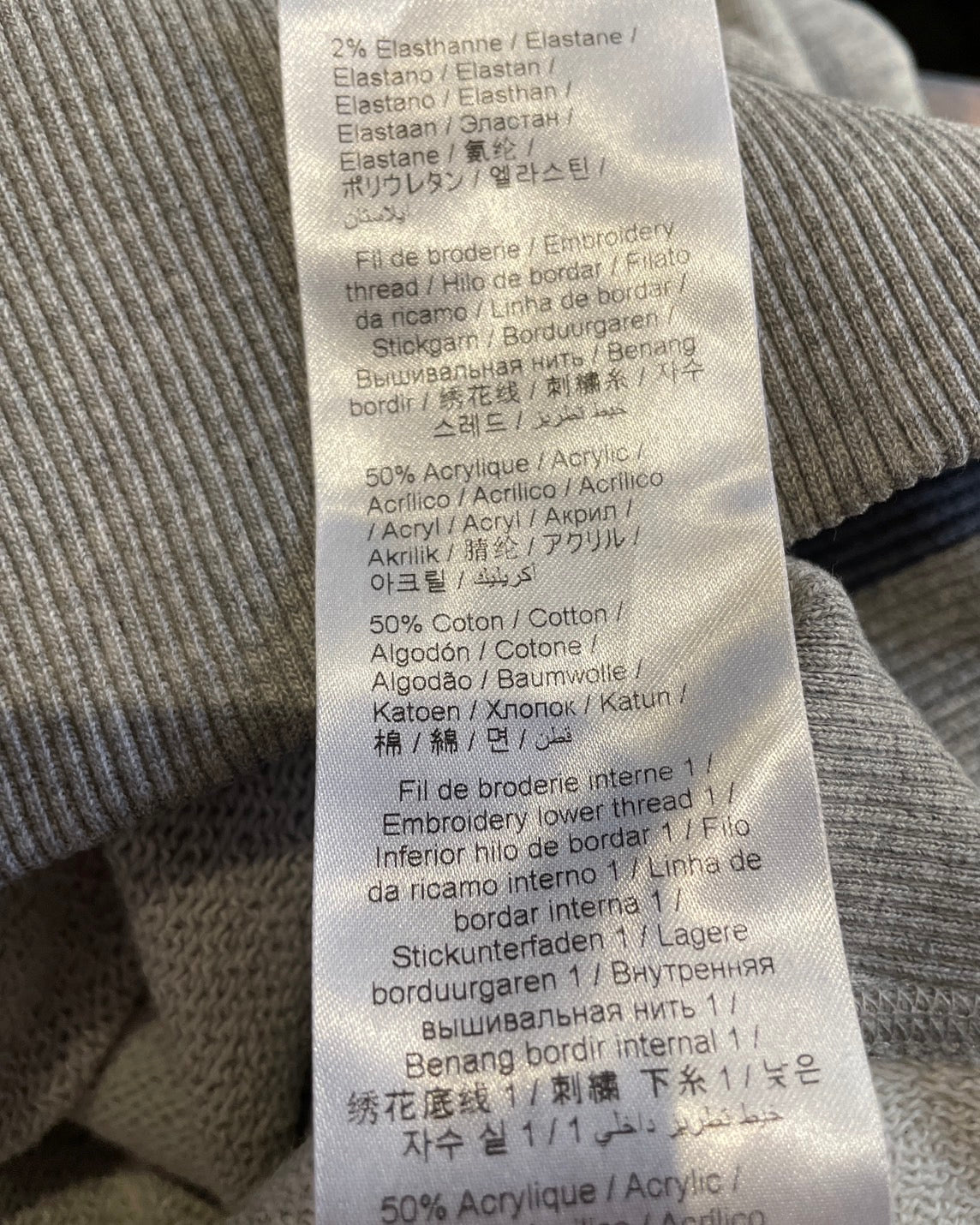 ケンゾー ブリント パーカー グレー XLサイズ