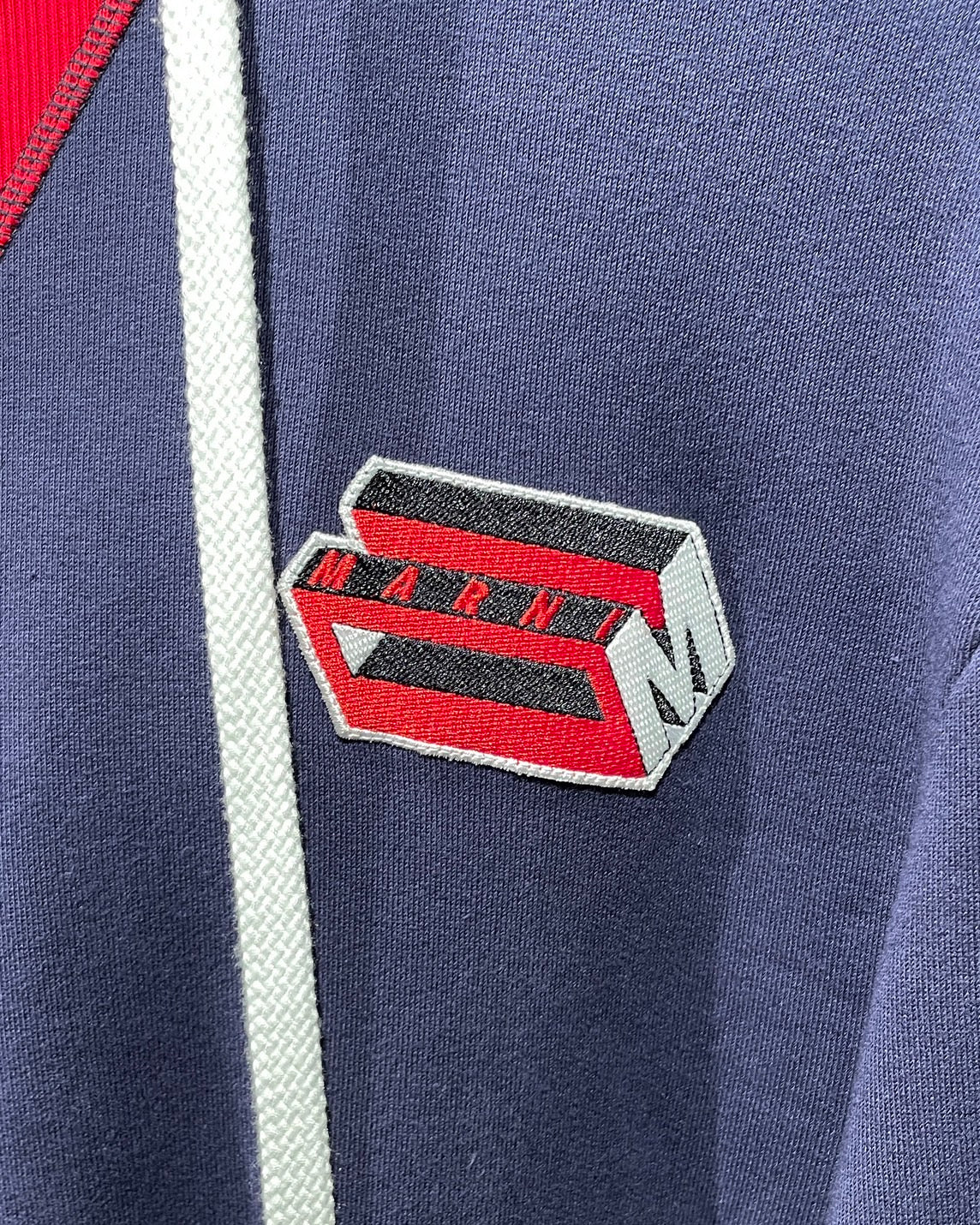 マルニ オーバーサイズ パーカー バイカラー ユニセックス