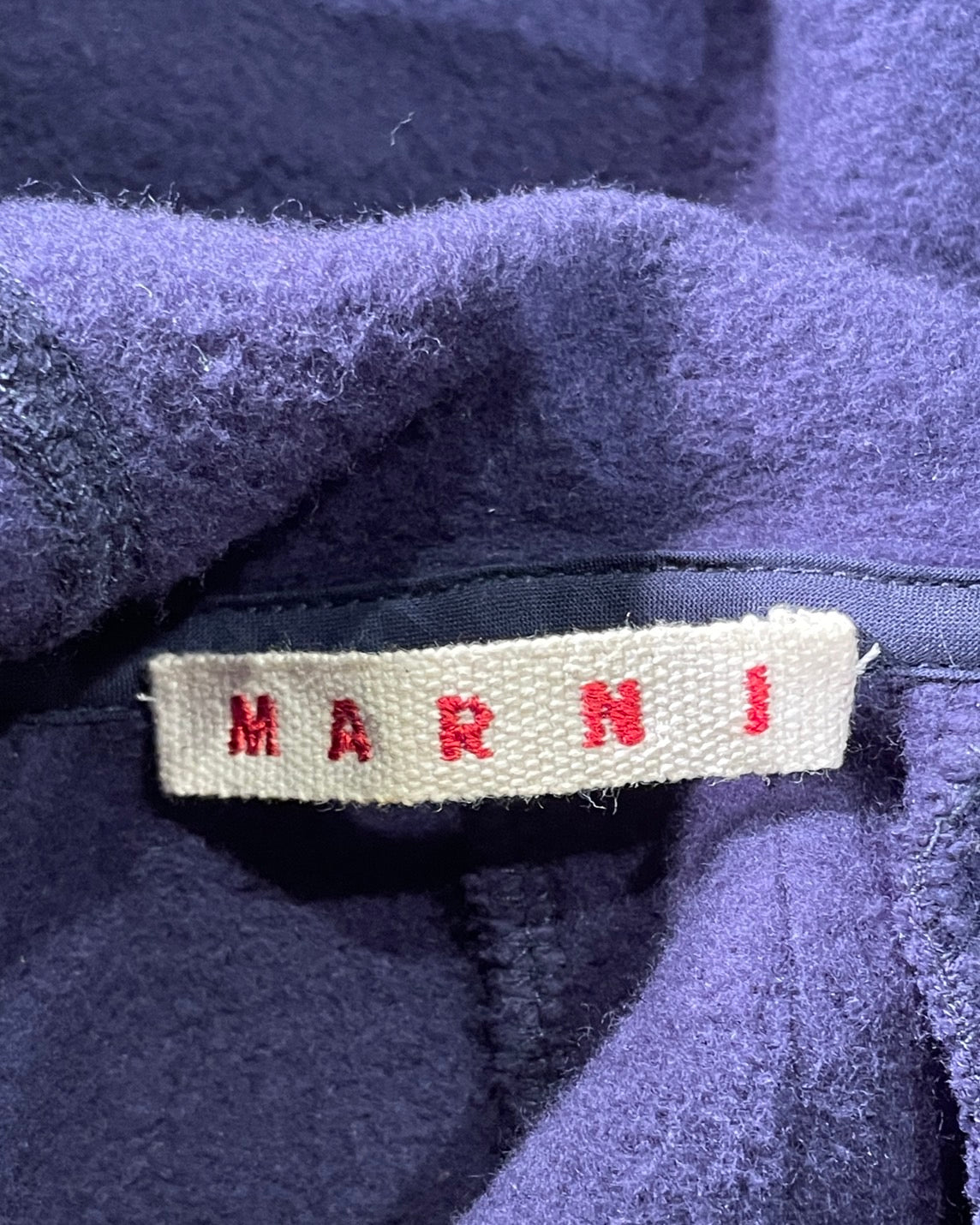 マルニ オーバーサイズ パーカー バイカラー ユニセックス