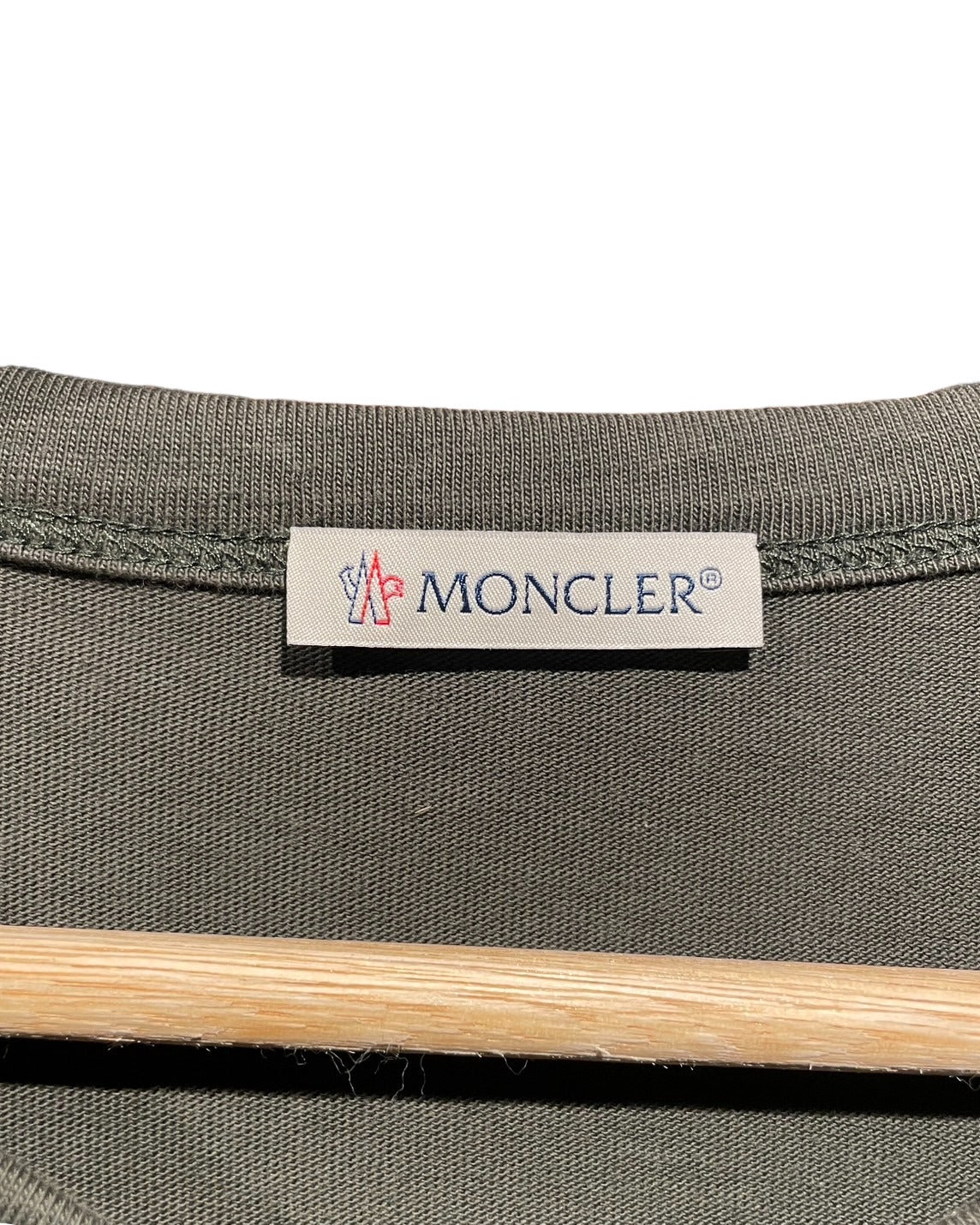 モンクレール Tシャツ 半袖 グレー メンズ