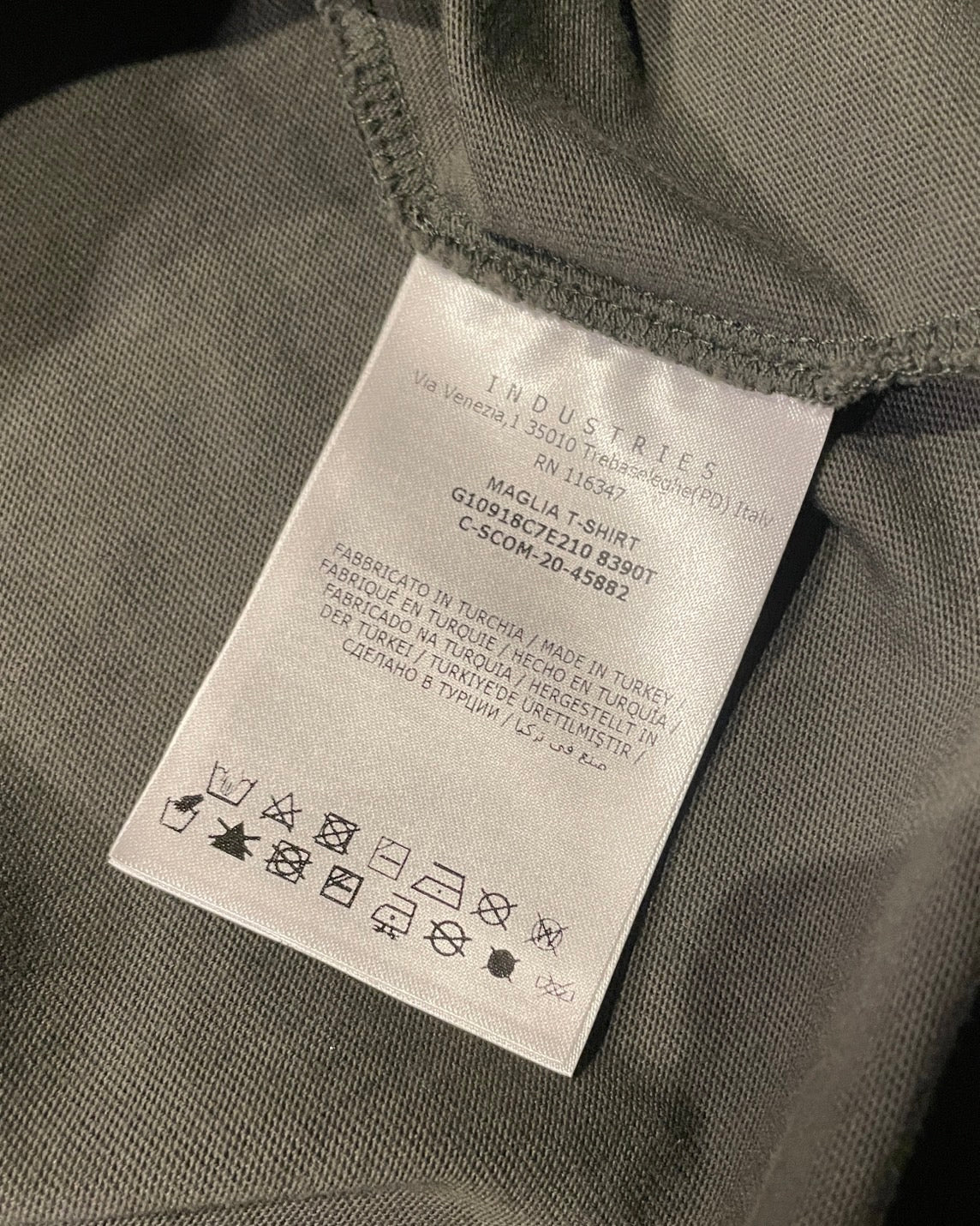 モンクレール Tシャツ 半袖 グレー メンズ