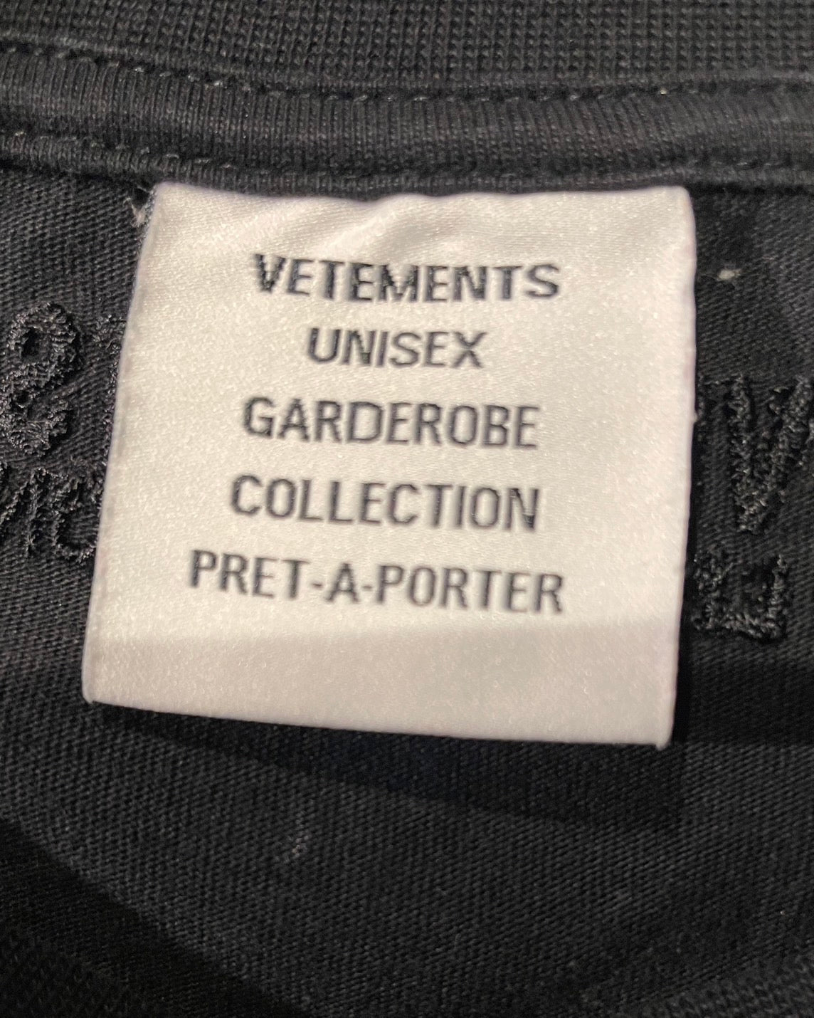 ヴェトモン トップス 半袖 ユニセックス