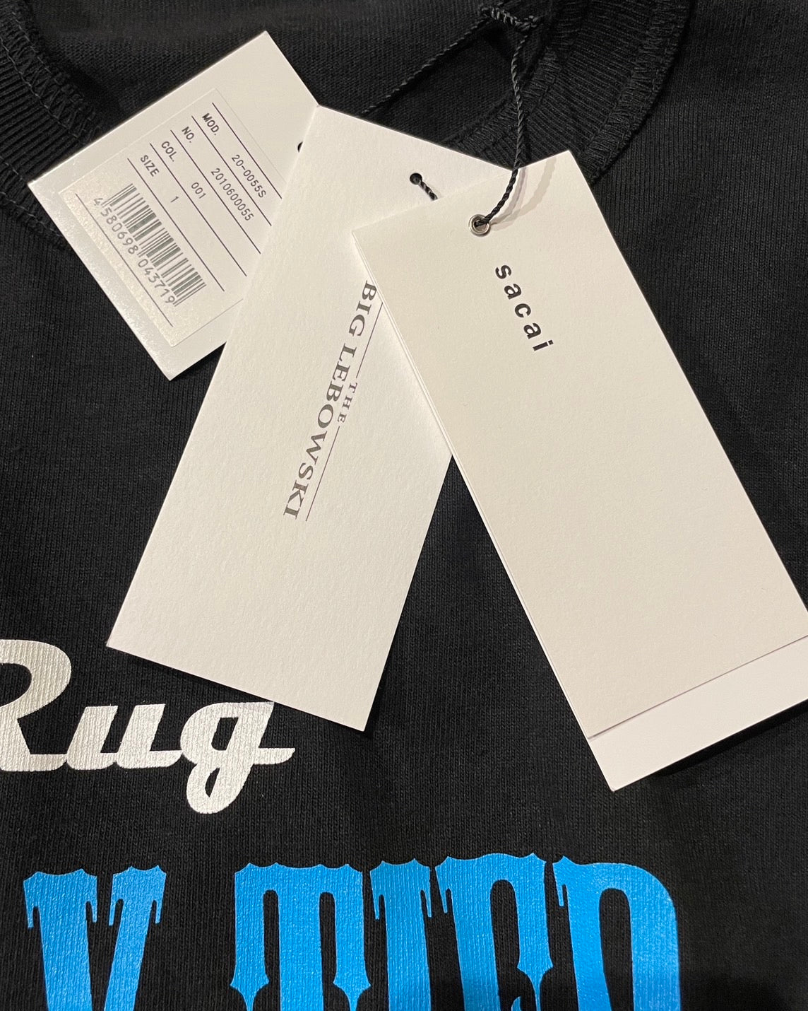 サカイ 半袖 Tシャツ 黒