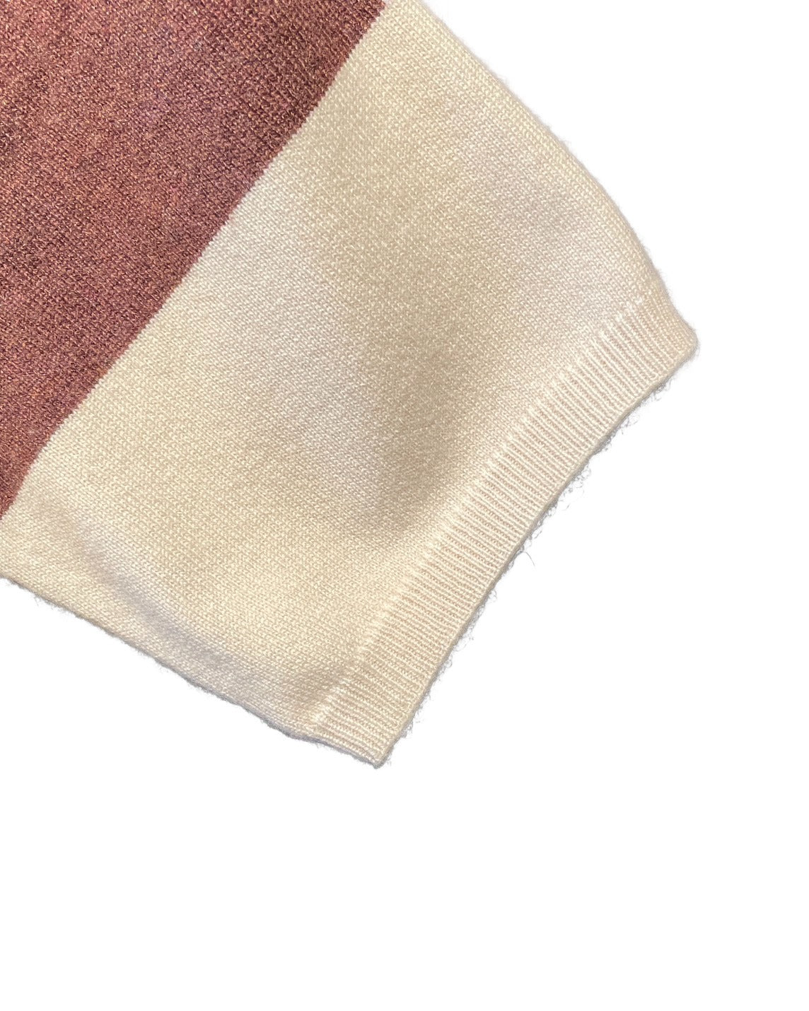 ブルネロクチネリ カシミヤ ボーダーニット 半袖