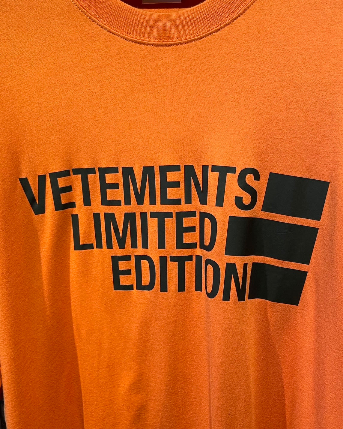 ヴェトモン トップス 半袖 オーバーサイズ ユニセックス