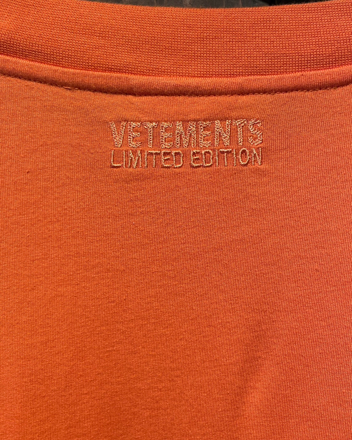 ヴェトモン トップス 半袖 オーバーサイズ ユニセックス