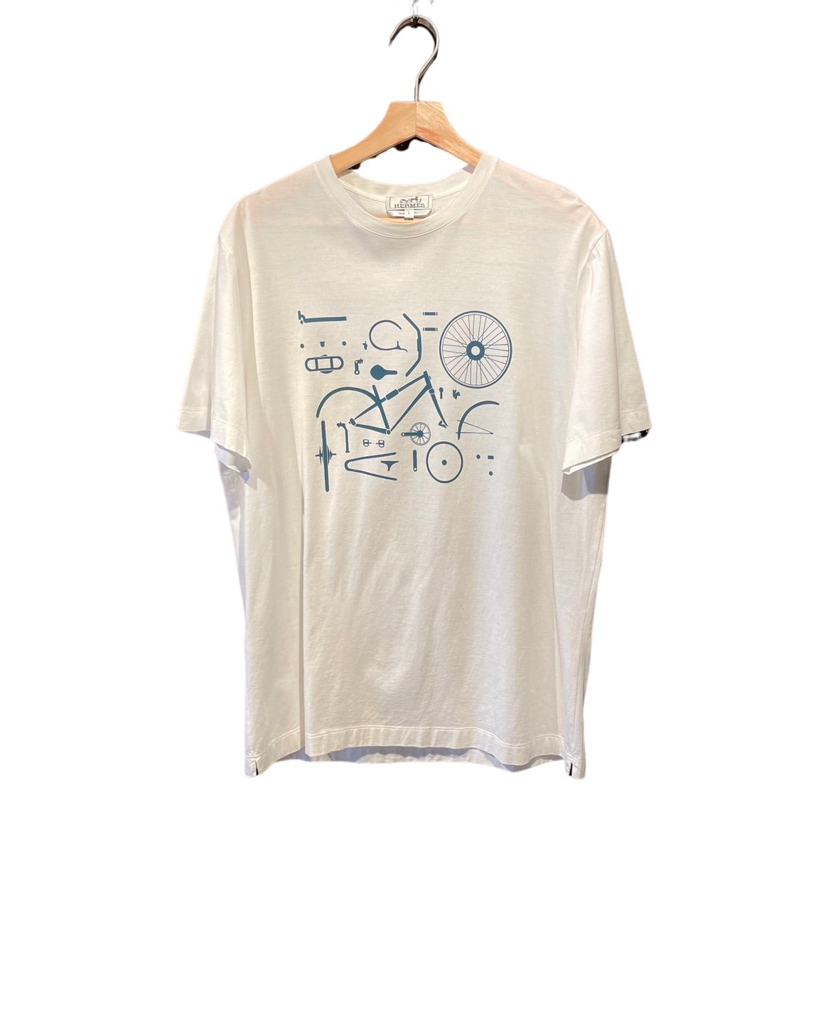 エルメス　プリントTシャツ 半袖 メンズ