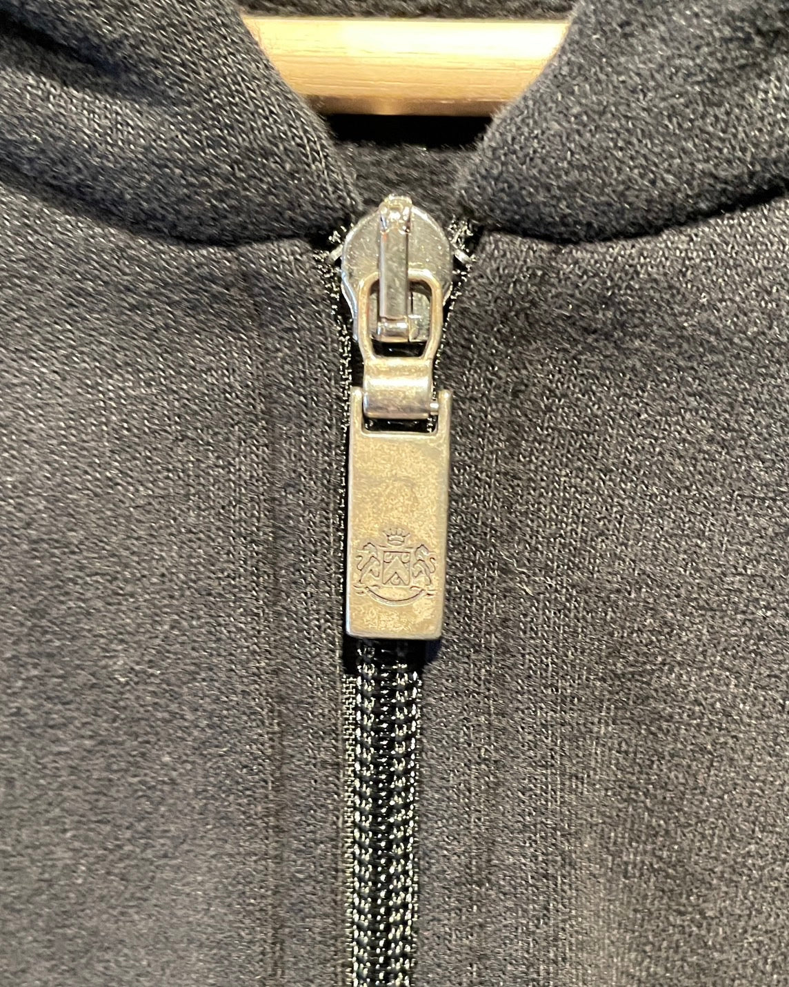 ルシアンペラフィネ パーカー 黒 スカル スタッズ