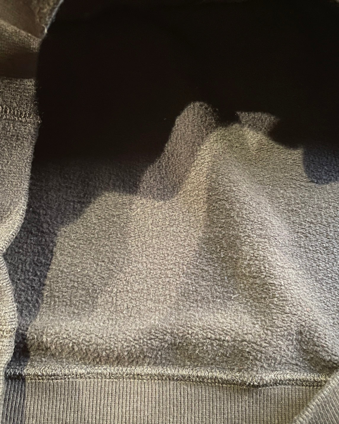 ルシアンペラフィネ パーカー 黒 スカル スタッズ