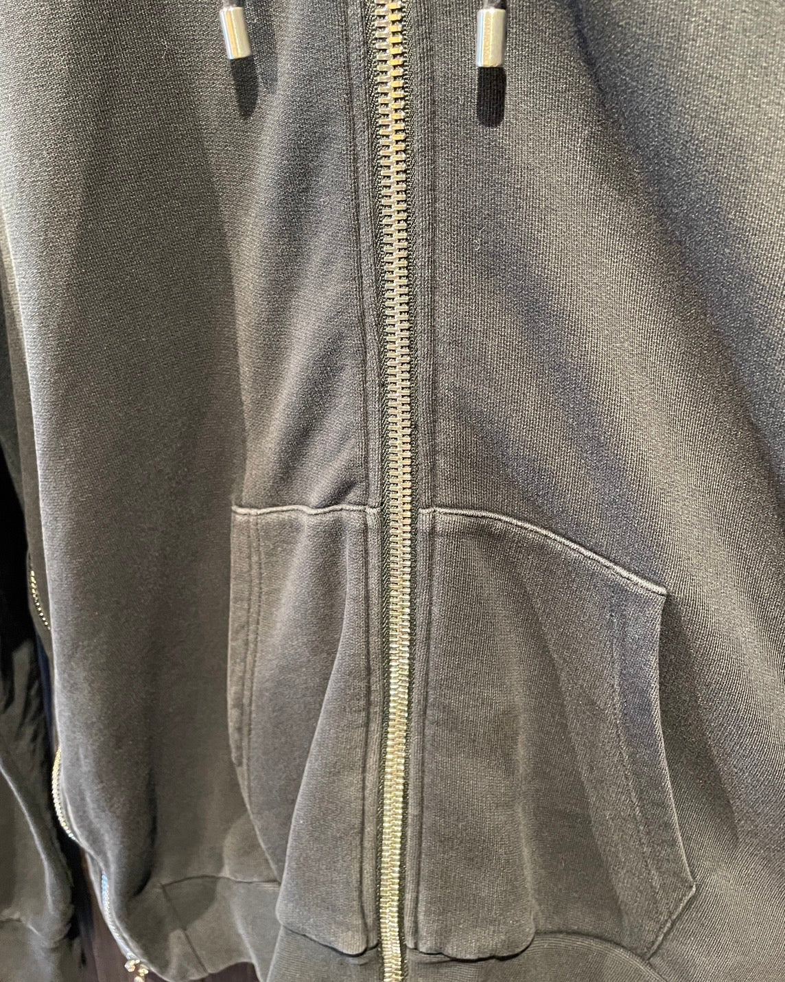 バルマン ロゴ パーカー メンズ ブラック