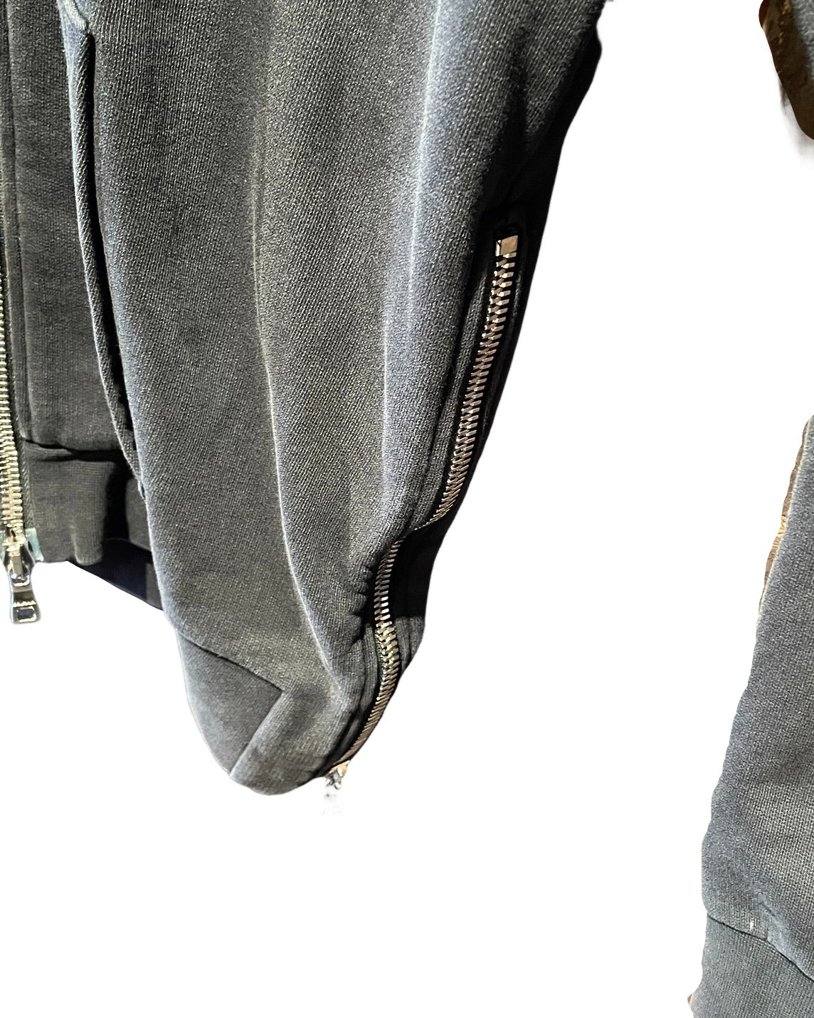 バルマン ロゴ パーカー メンズ ブラック