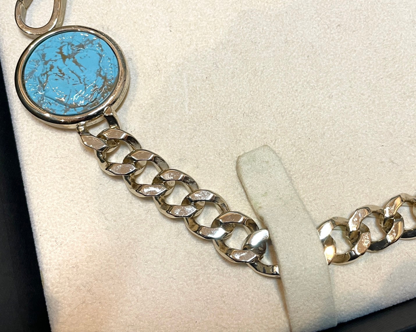 ブルガリ ラインストーン チェーンベルト ユニセックス