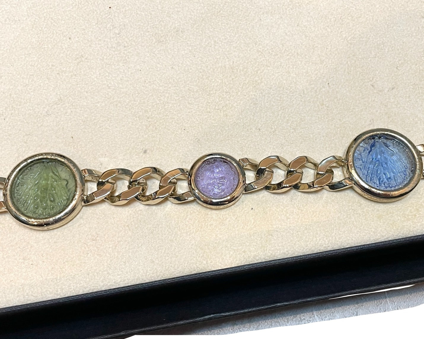 ブルガリ ラインストーン チェーンベルト ユニセックス