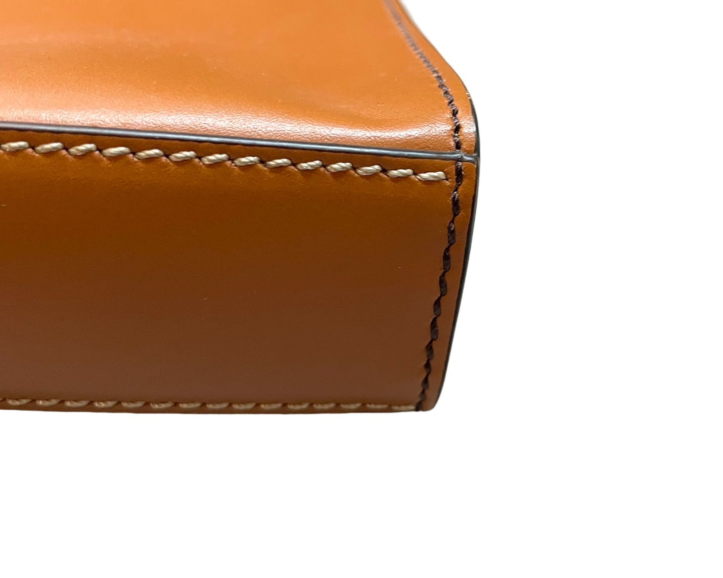 フェンディ レザー クラッチバッグ ズッカ柄