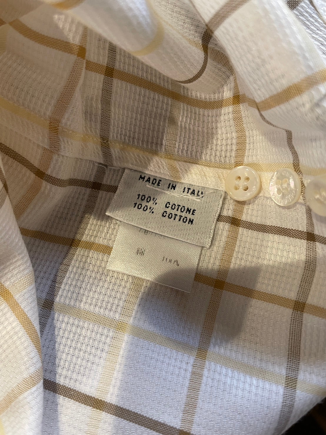 ロロピアーナ チェック シャツ 長袖