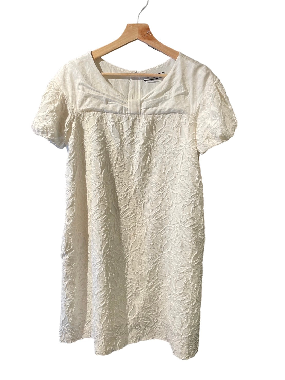 フォクシーニューヨーク ノースリーブ ワンピース 白 サイズ40