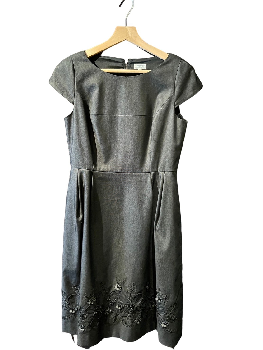 フォクシー ノースリーブ ワンピース ブラック サイズ40