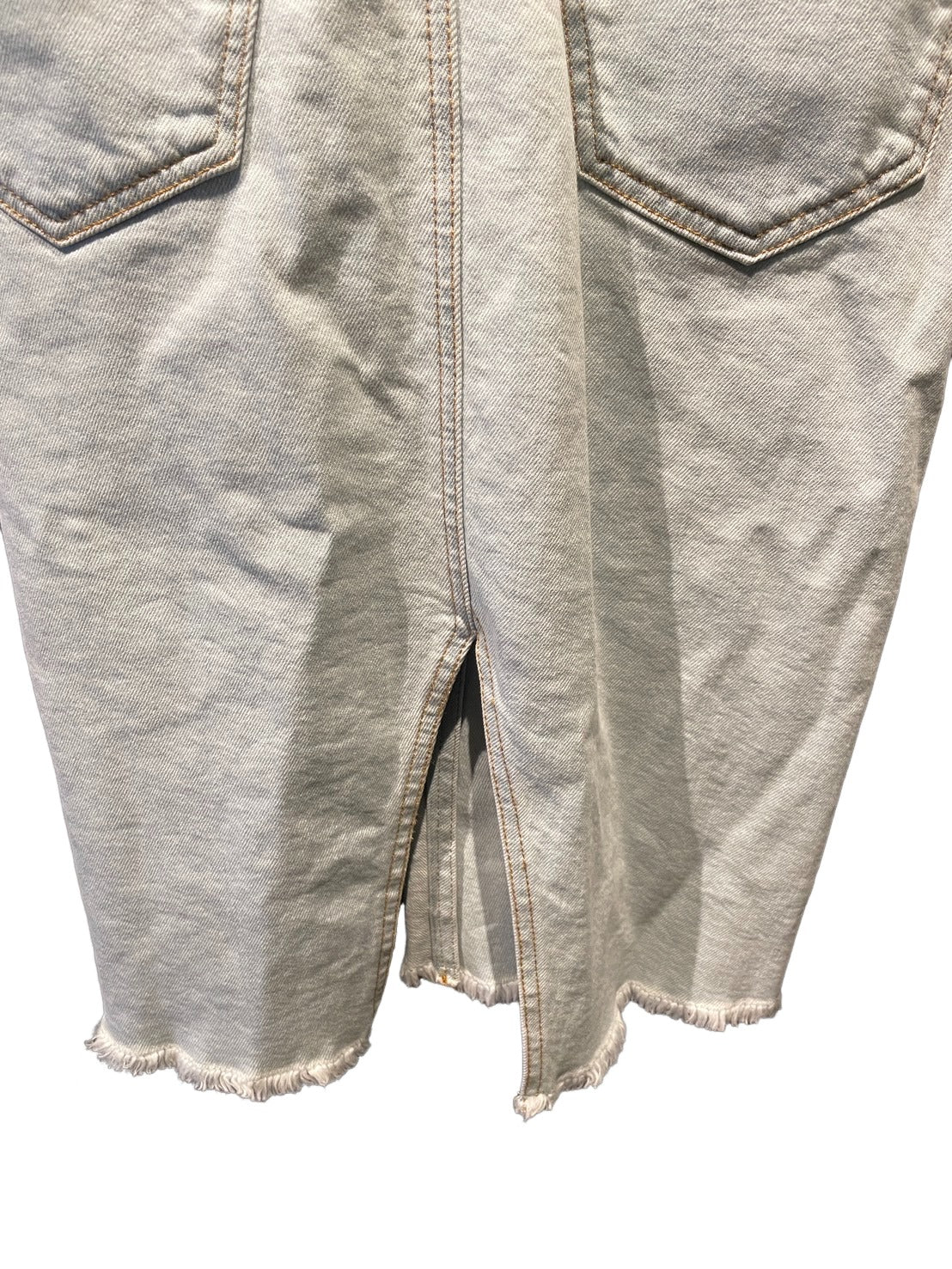 ステラマッカートニー オーガニックコットン デニム スリット ワンピース