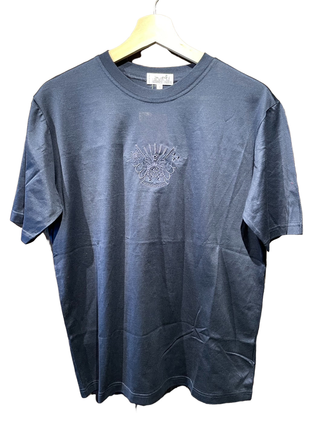 エルメス 半袖 Tシャツ ネイビー