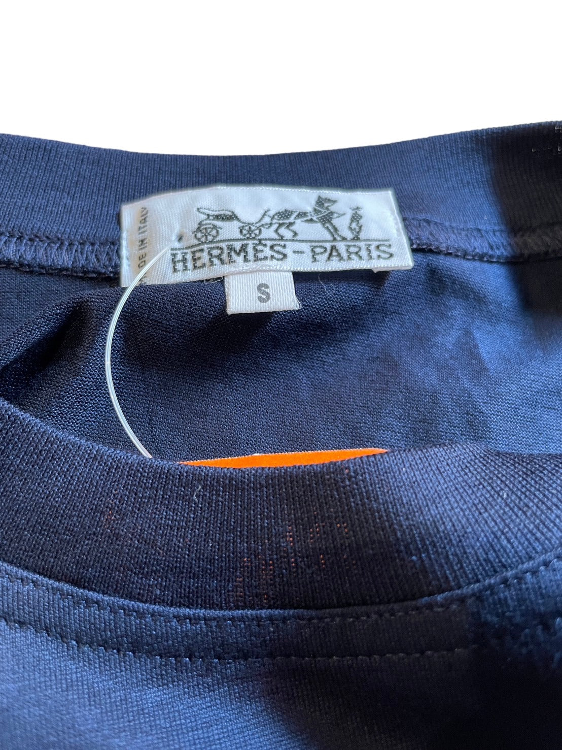 エルメス 半袖 Tシャツ ネイビー