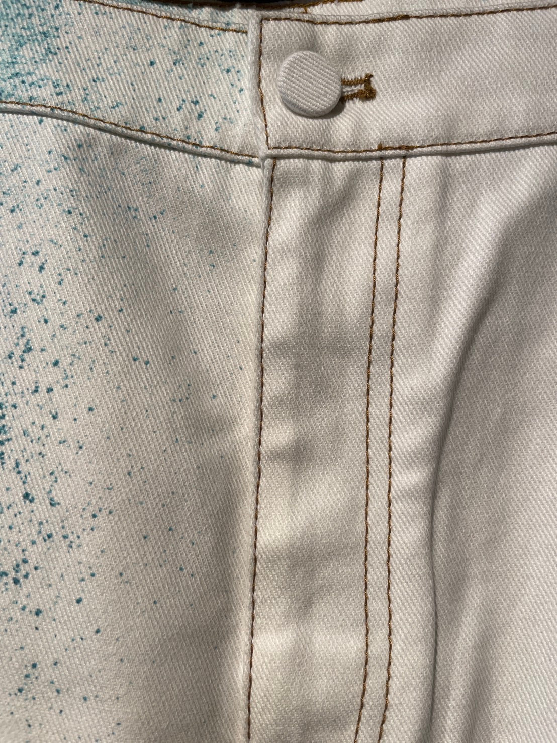 ルイ・ヴィトン スプレー デニム パンツ モノグラム