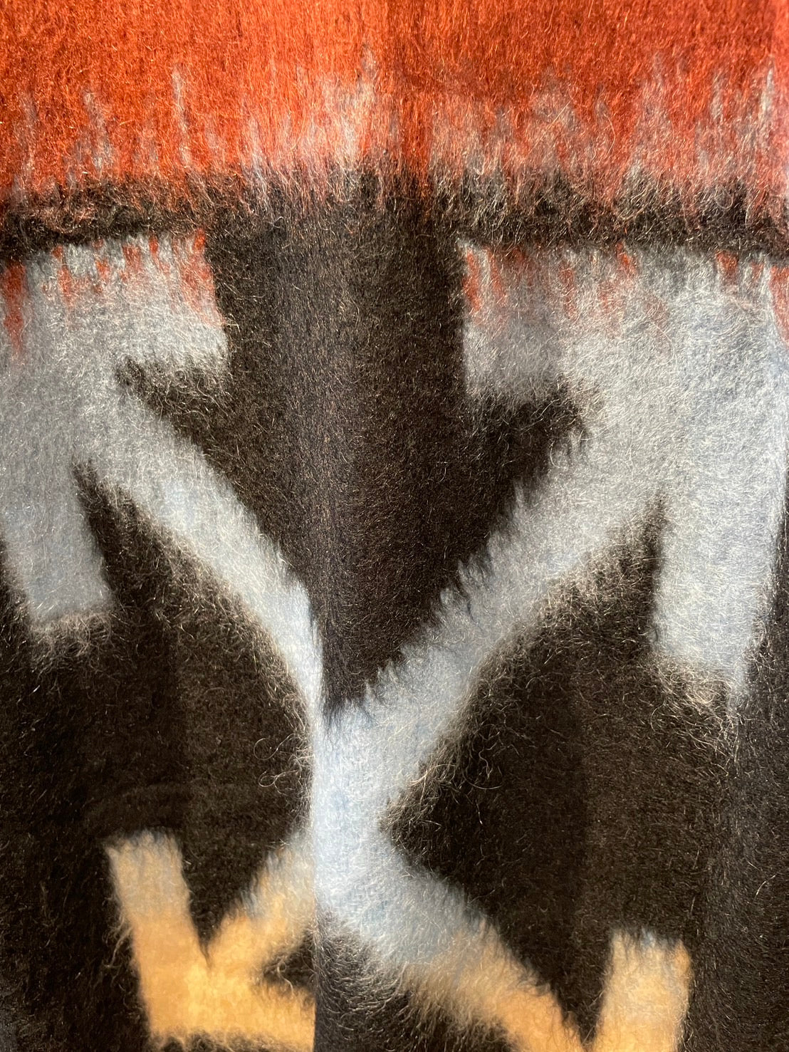 オフホワイト ロング ニット レディース