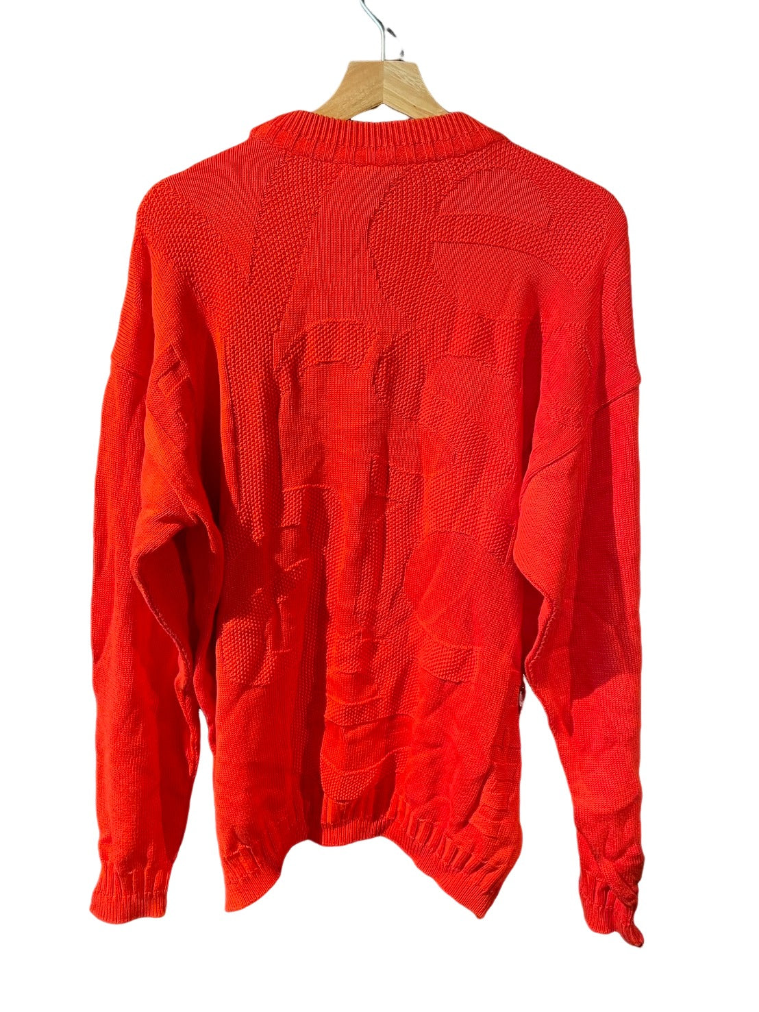 ヴェルサーチ メデューサ ニット レッド