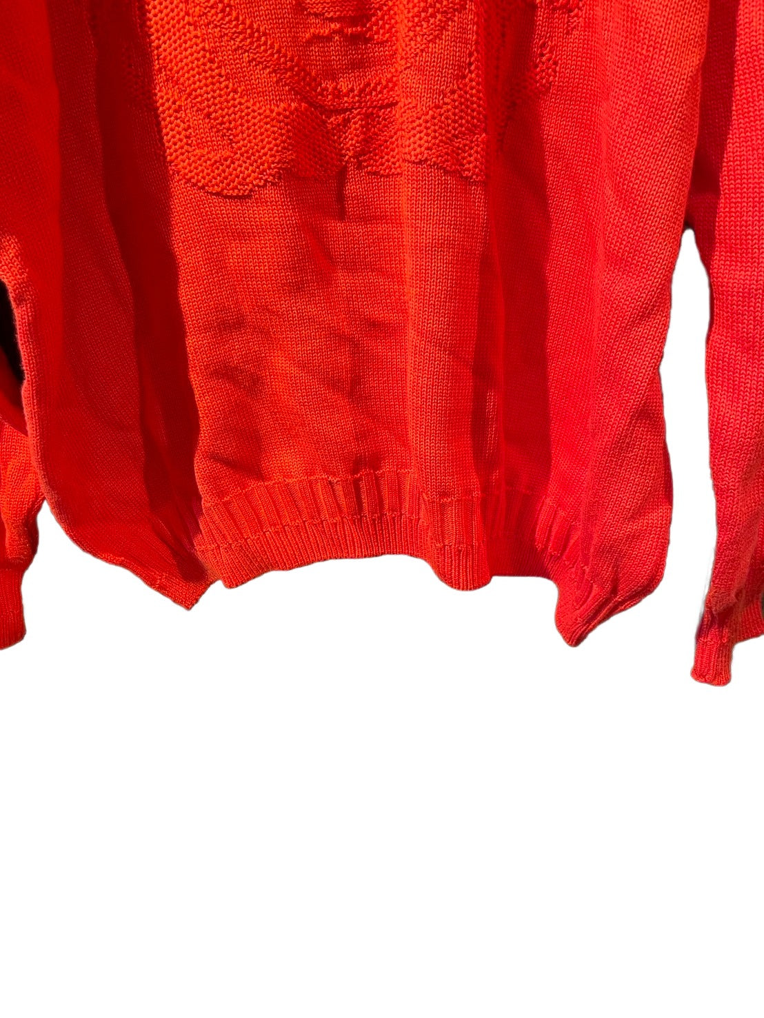 ヴェルサーチ メデューサ ニット レッド