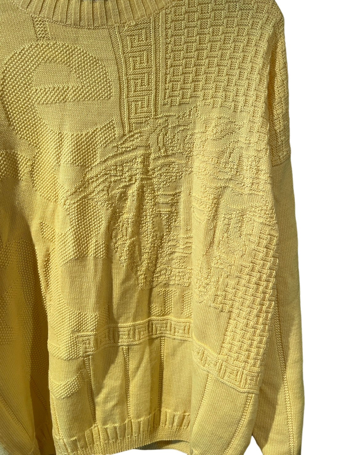 ヴェルサーチ メデューサ ニット イエロー