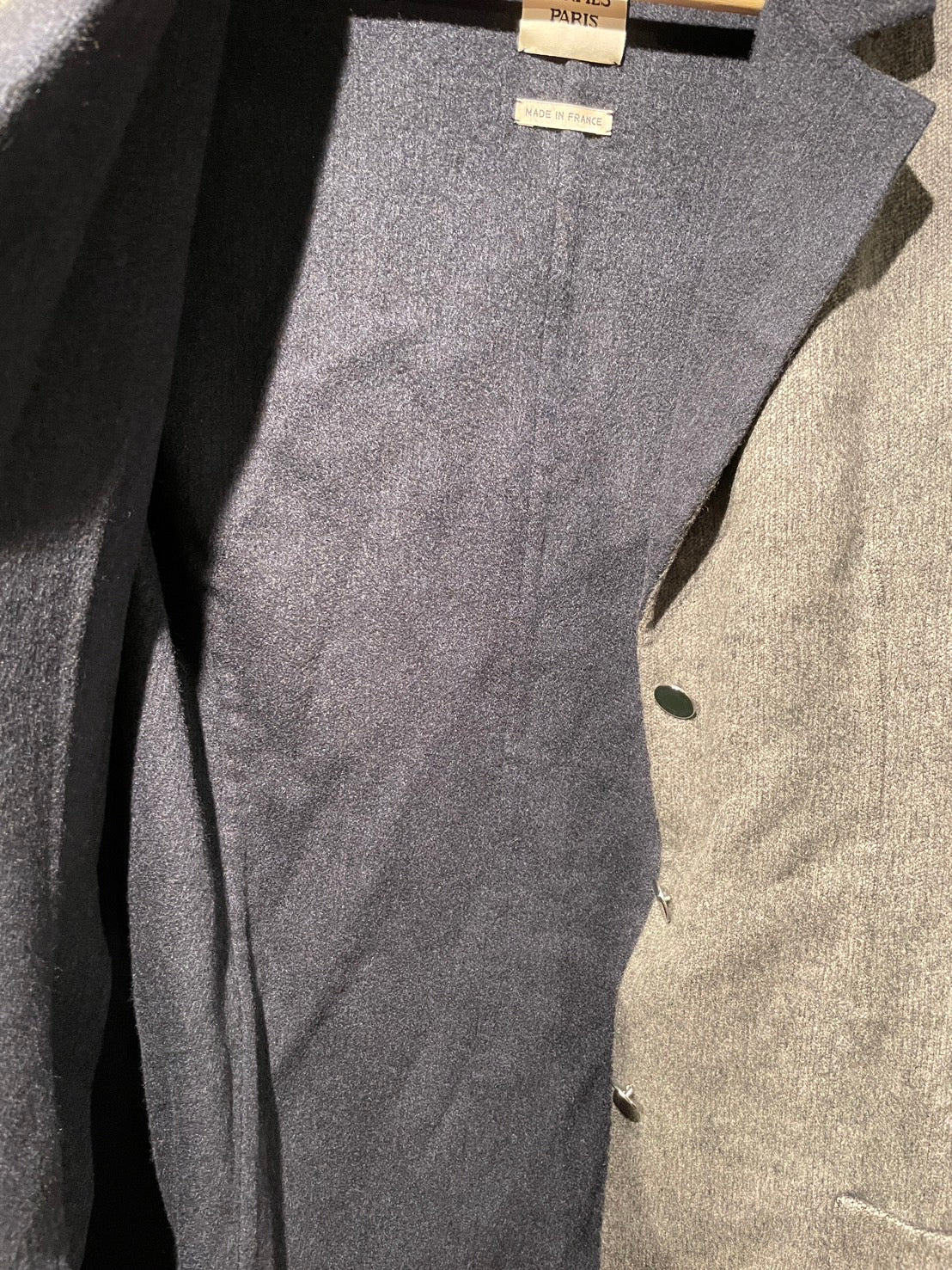 エルメス カシミヤ ラップ コート