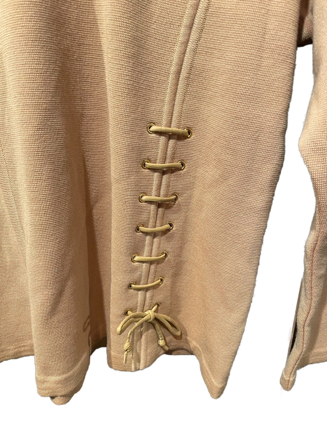 クリスチャン・ディオール デザインニット ベージュ