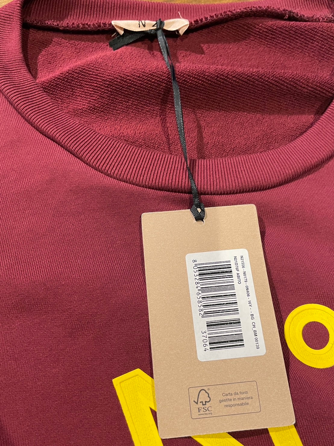 ヌメロヴェントゥーノ ロングトップス