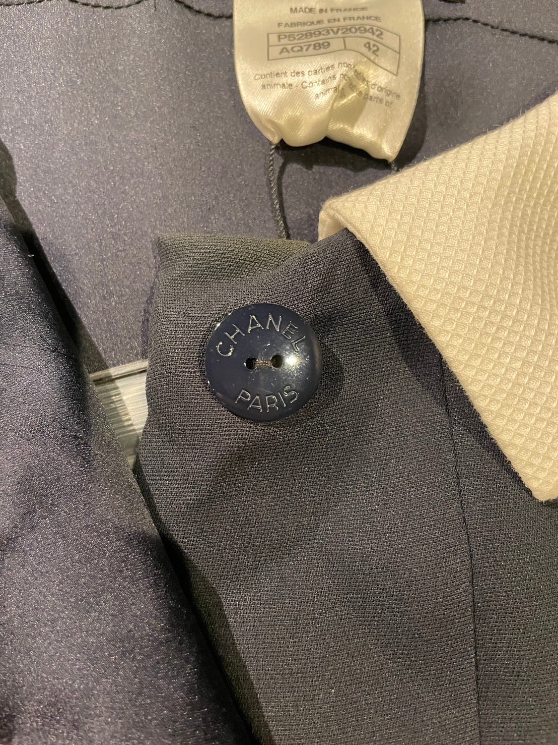 シャネル シルク ワンピース