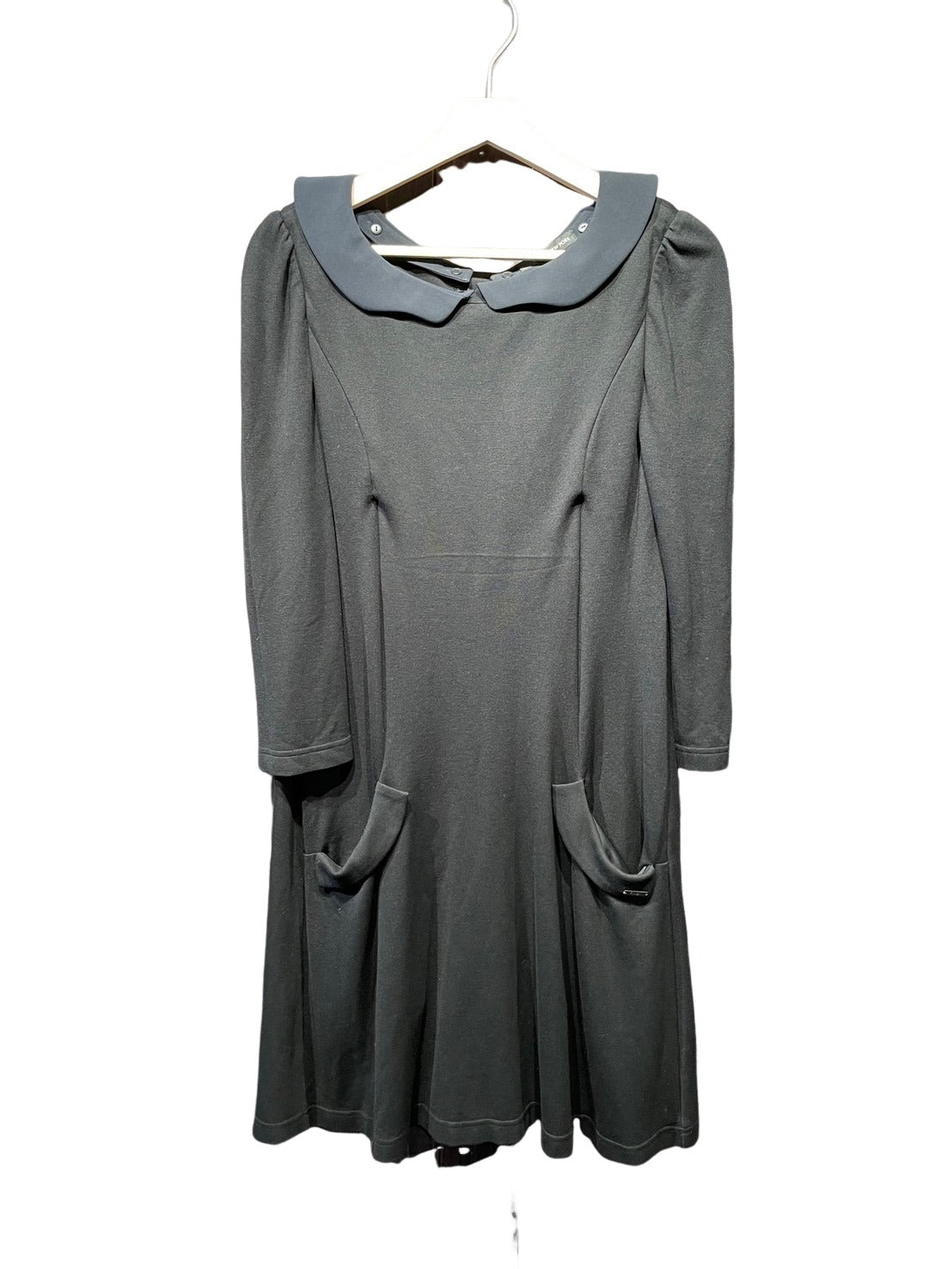 フォクシーニューヨーク 襟付き ワンピース 黒