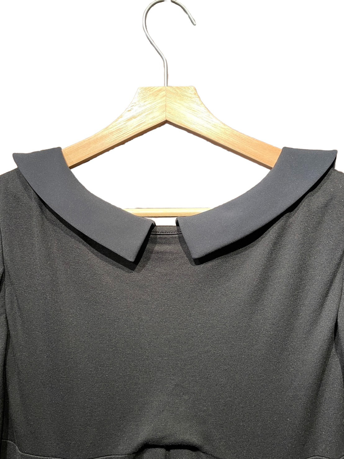 フォクシーニューヨーク 襟付き ワンピース 黒