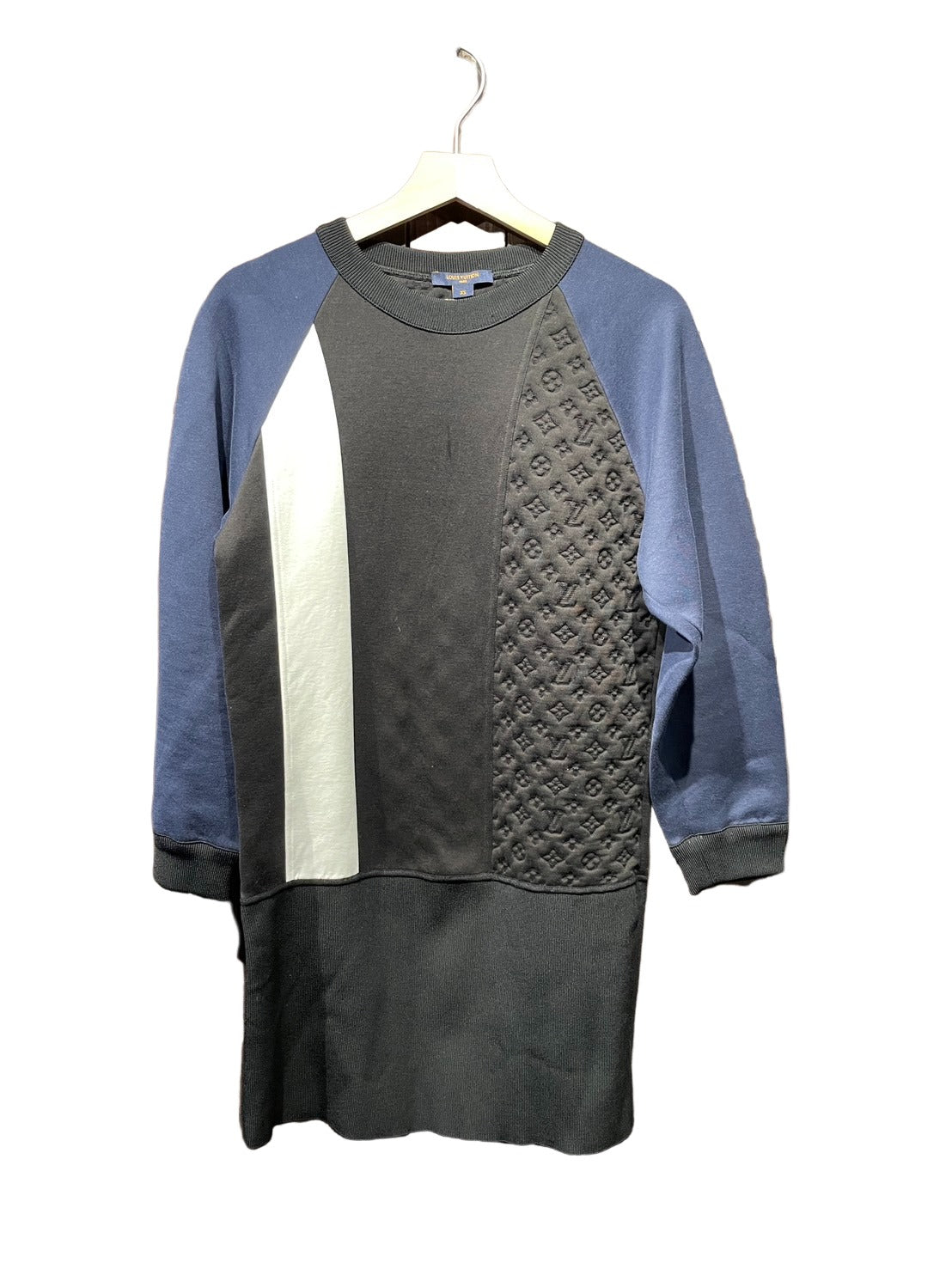 ルイ・ヴィトン 切替デザイン スウェット ワンピース