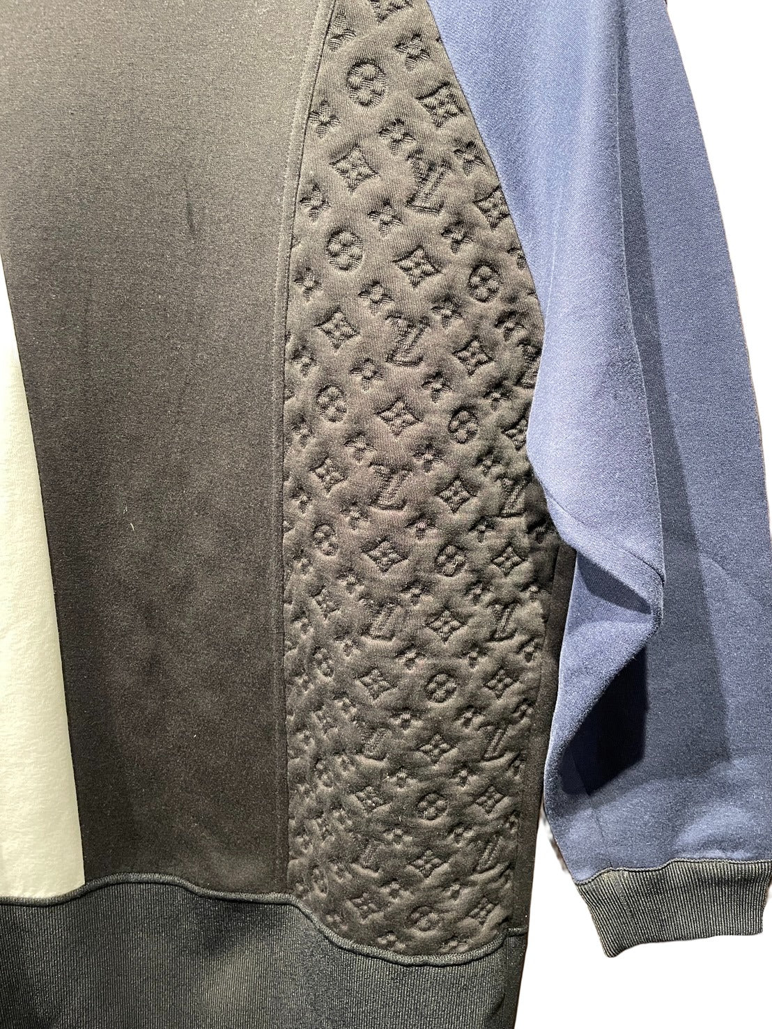 ルイ・ヴィトン 切替デザイン スウェット ワンピース