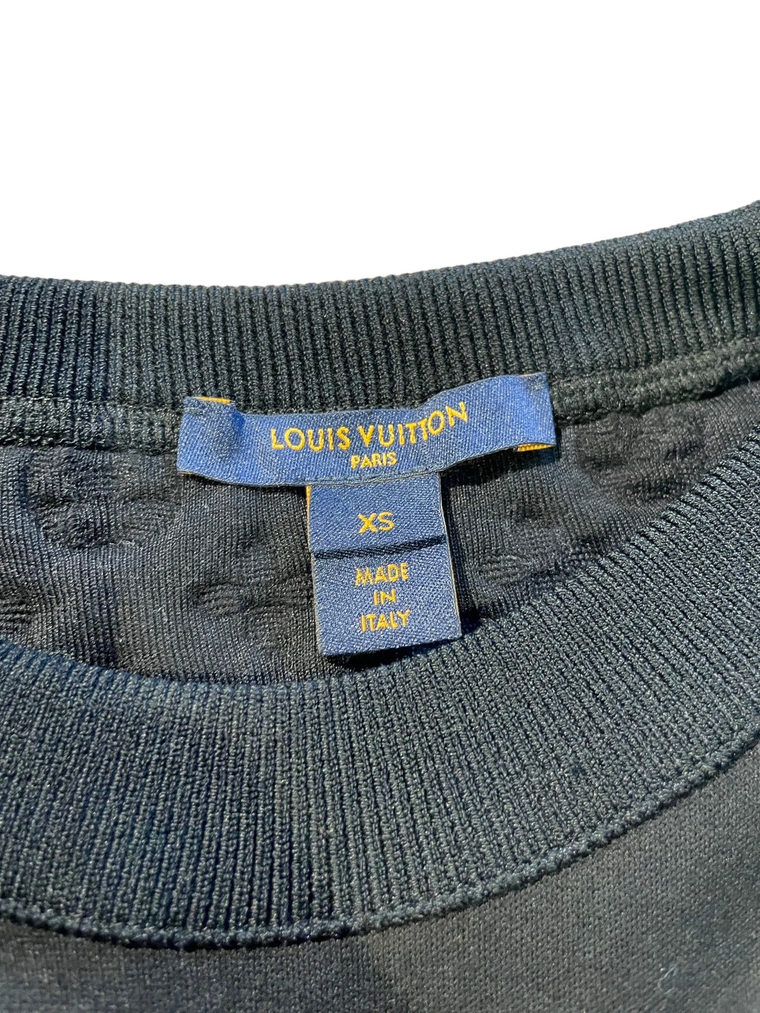 ルイ・ヴィトン 切替デザイン スウェット ワンピース