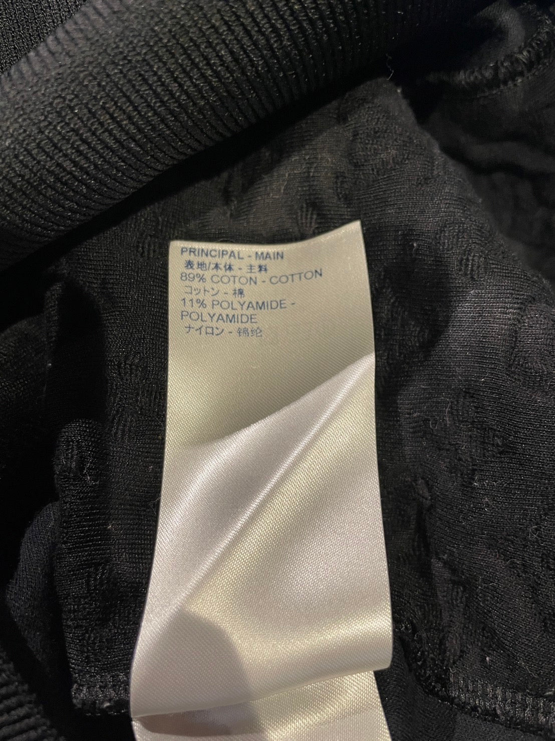 ルイ・ヴィトン 切替デザイン スウェット ワンピース