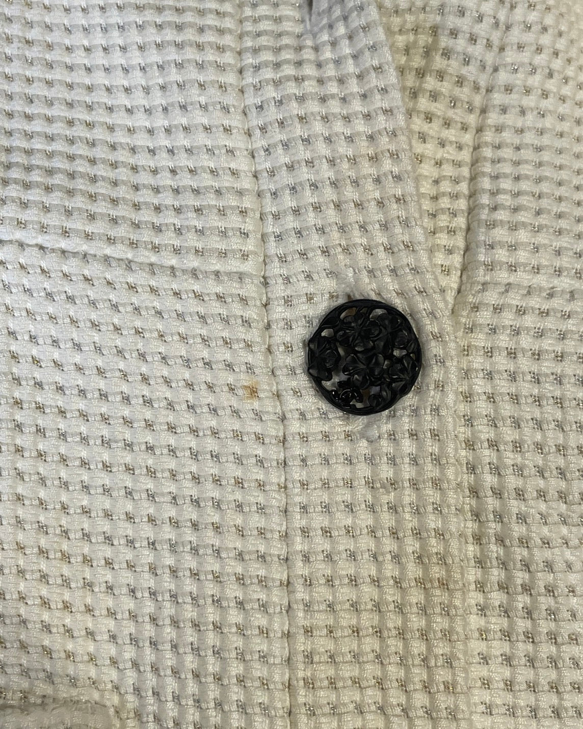 シャネル ツィード セットアップ バイカラー