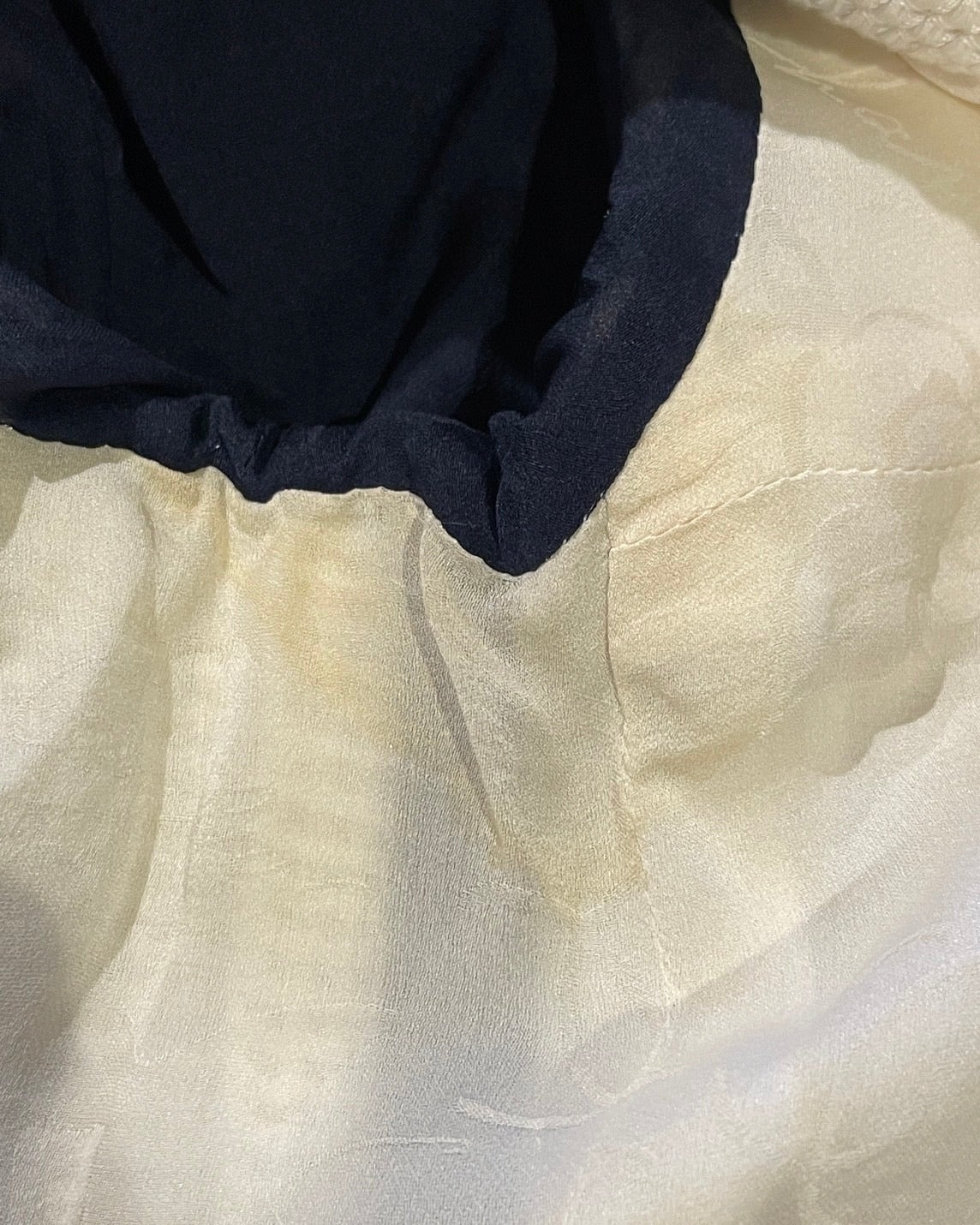 シャネル ツィード セットアップ バイカラー