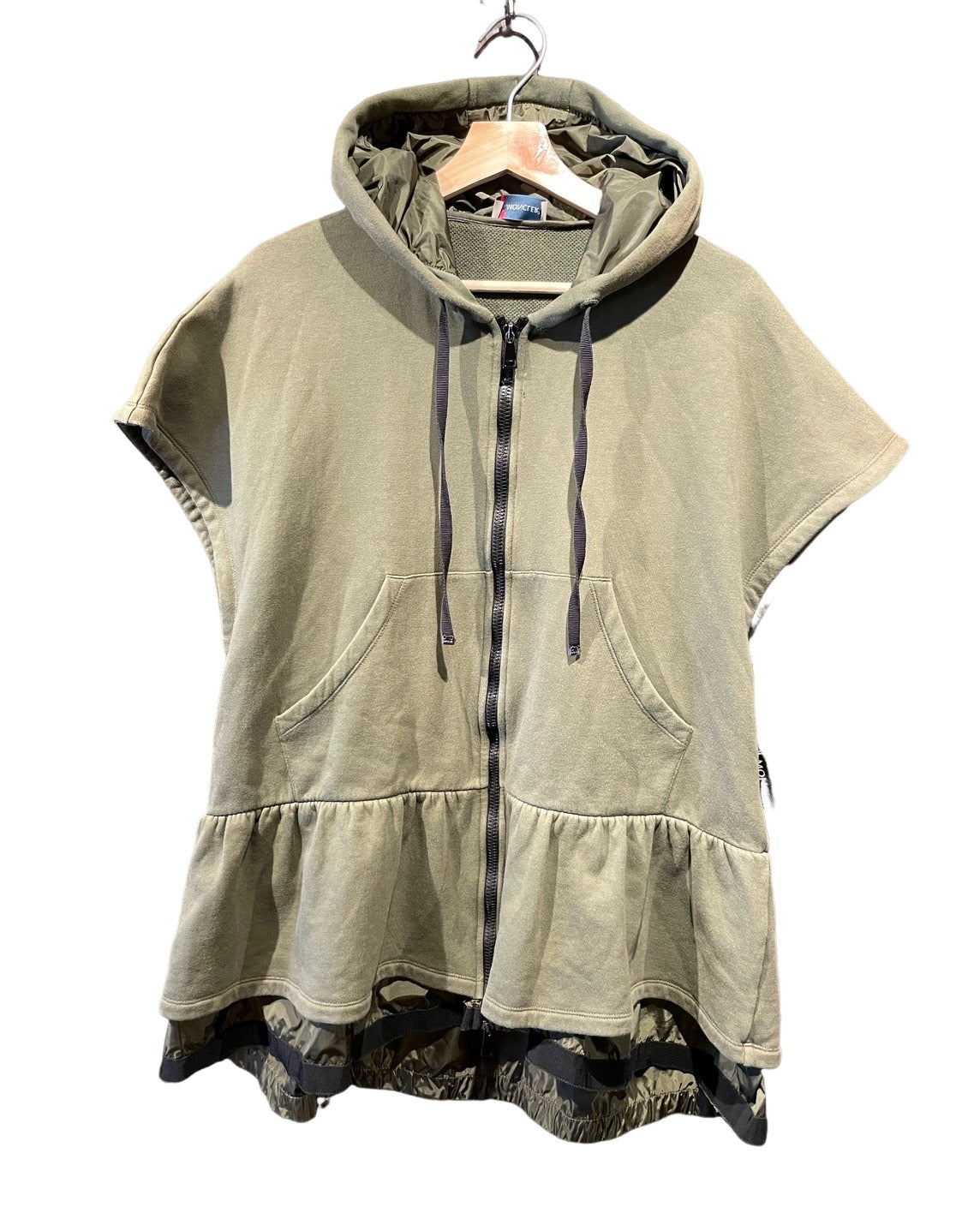 モンクレール オーバーフィット ロゴ パーカー