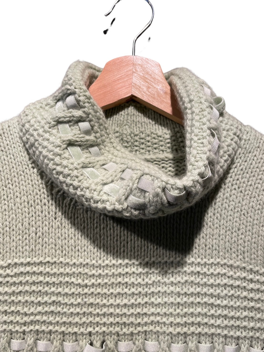 フォクシー カシミヤ 100% フローラル ニット