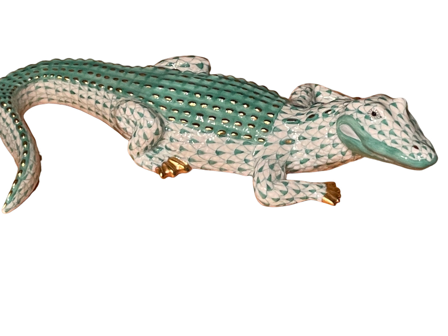 ヘレンド フィギュリン ワニ