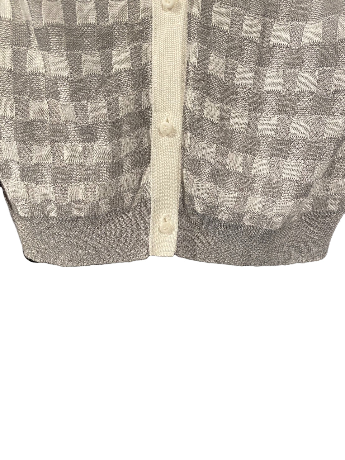 フォクシー チェック カーディガン