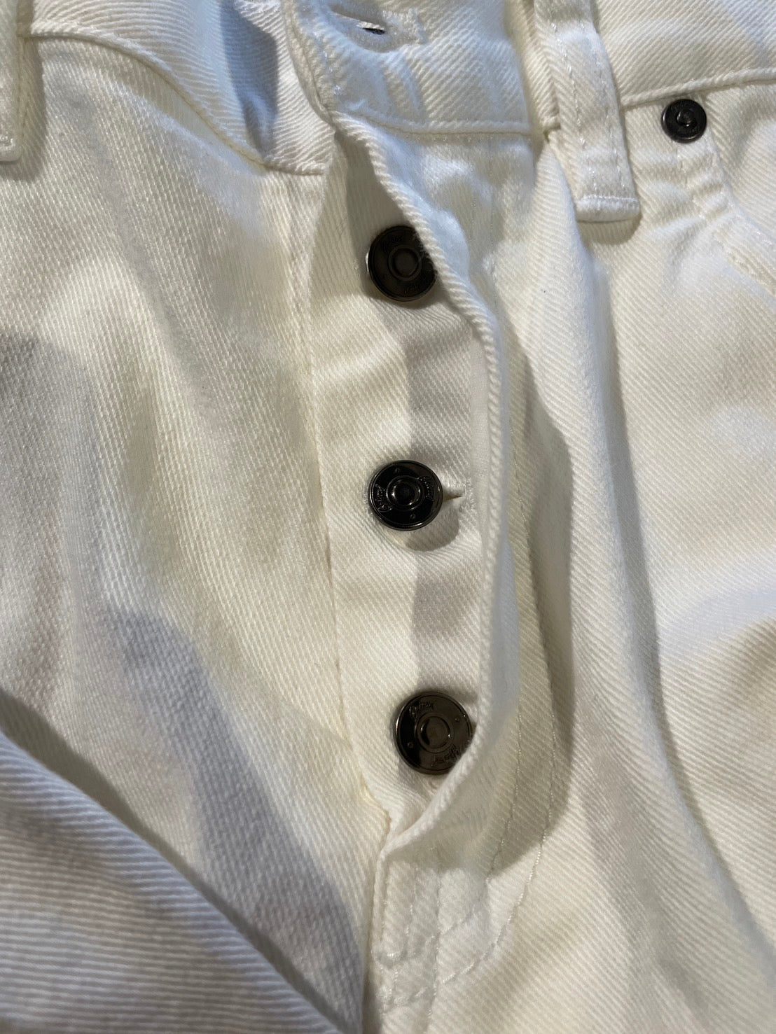 ブリオーニ デニムパンツ 白