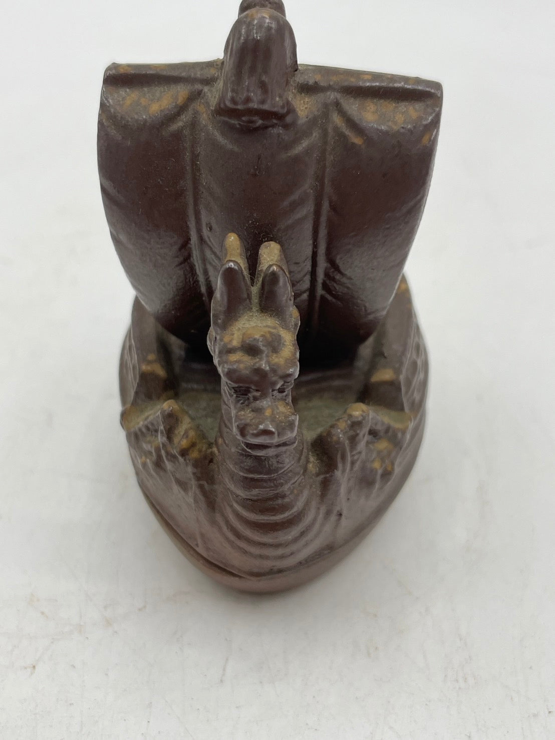 備前焼 龍 舟 香合