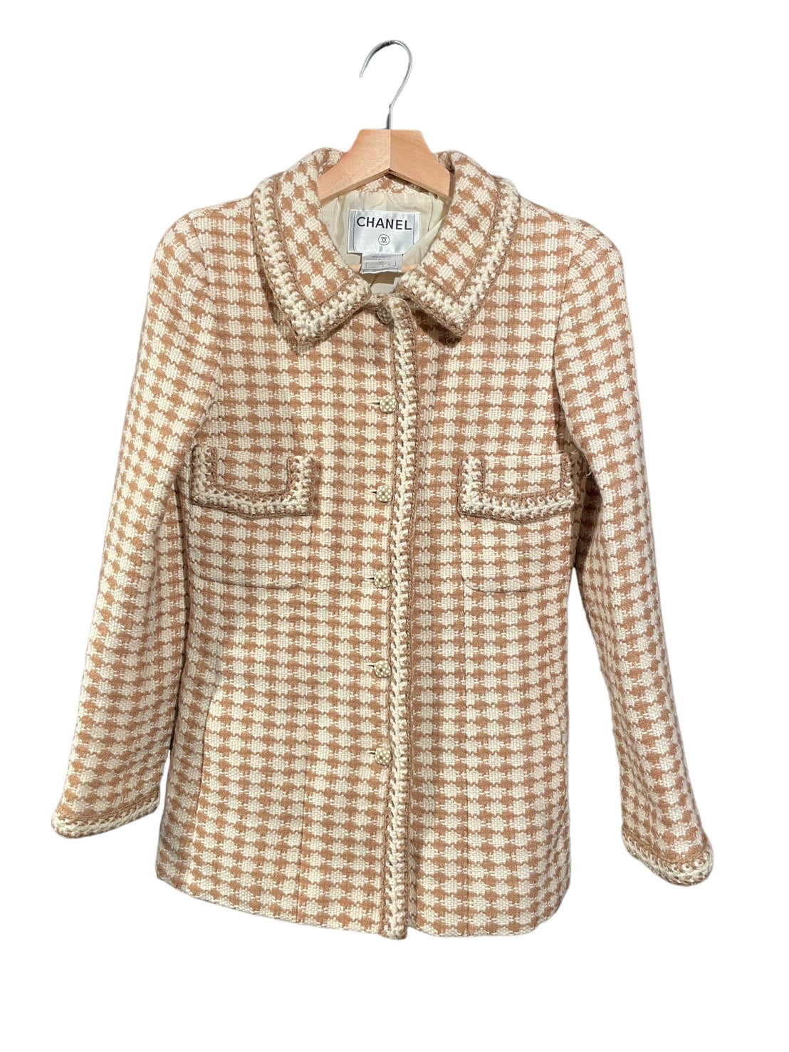 シャネル ツィード ジャケット コート